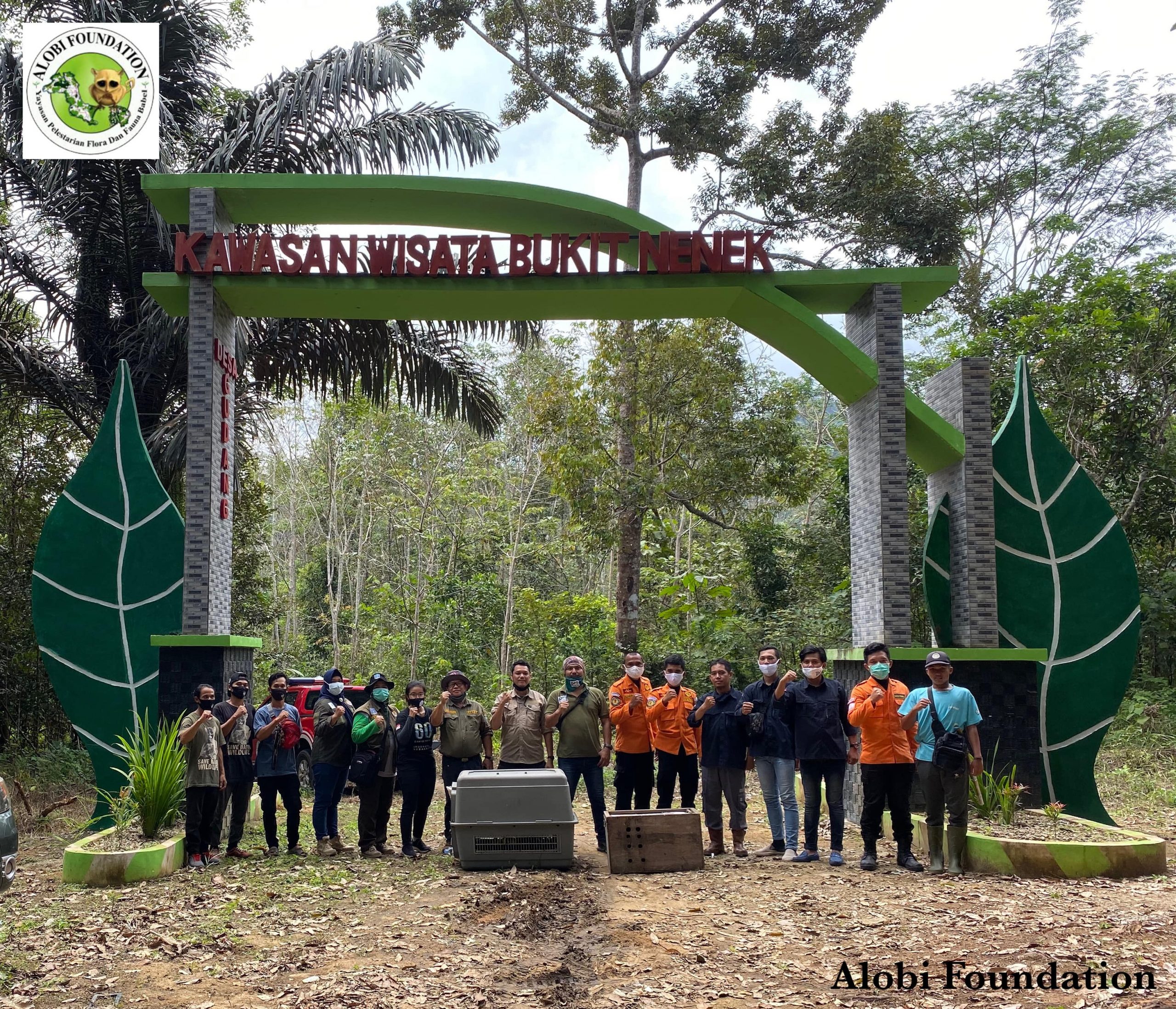 Read more about the article Pelepasliaran Satwa Liar (Trenggiling dan Kukang) di Kawasan Hutan TWA Gunung Permisan, Bukit Nenek