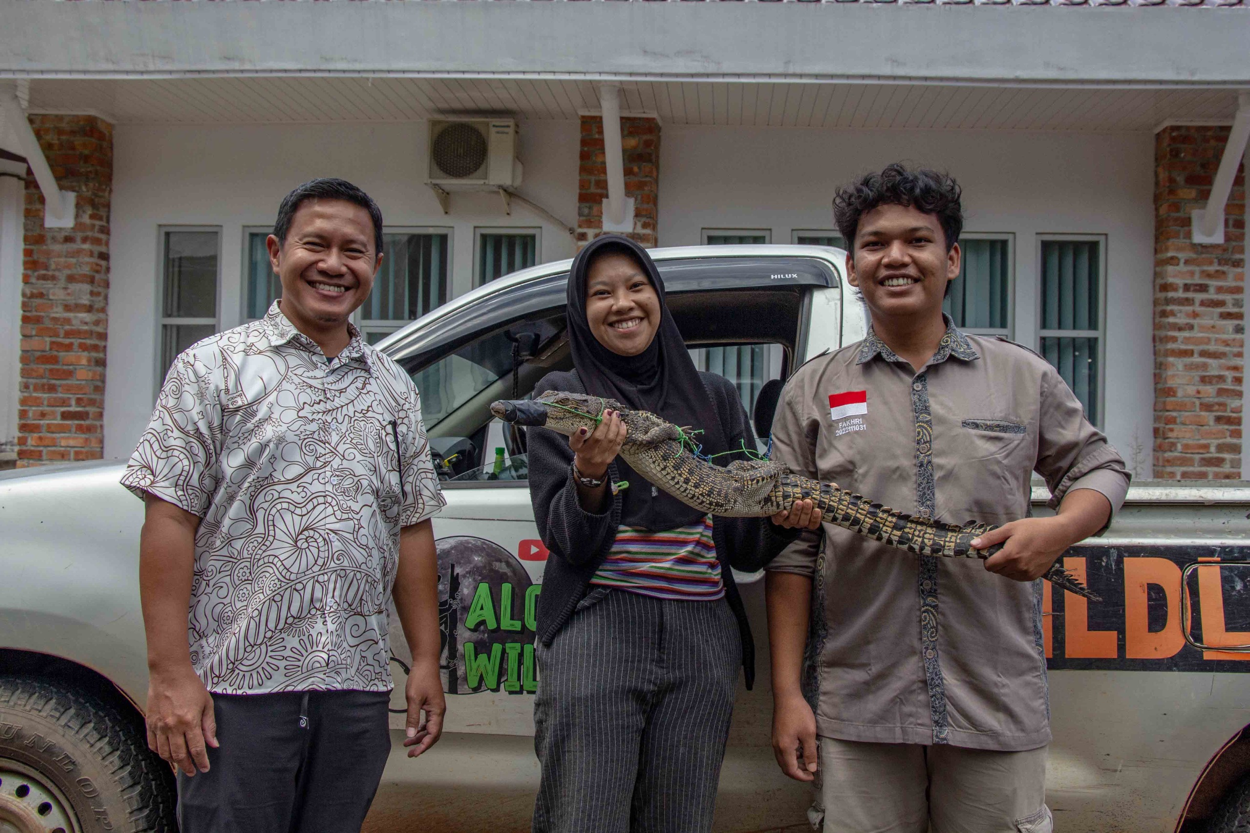 Read more about the article “Handover of a Saltwater Crocodile from the University of Bangka Belitung”//”Laporan Kegiatan Penyerahan Buaya Muara dari Pihak Universitas Bangka Belitung”